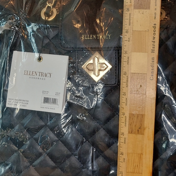 Ellen Tracy Quilted Purse - Picture 11 of 13